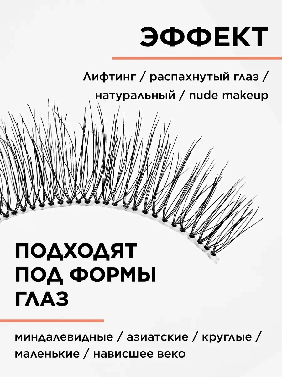 Ресницы накладные Naked Lashes 423  купить в VISAGEHALL