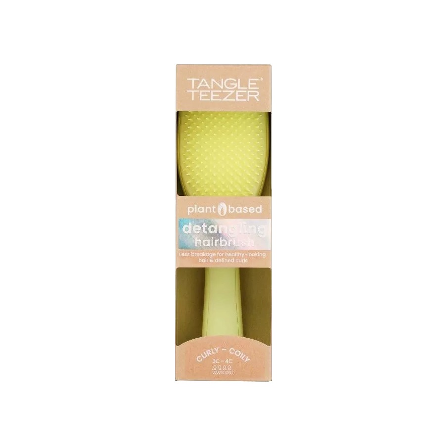 Расческа для волос The Ultimate Detangler Plant Brush Naturally Curly Pastel Lemon купить в VISAGEHALL