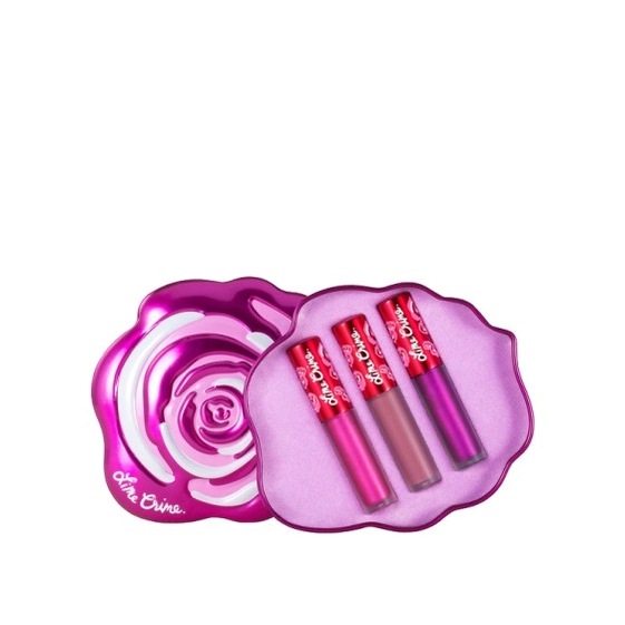 Набор помад-мини матовых Fuchsia Velve-Tins Boxed Set