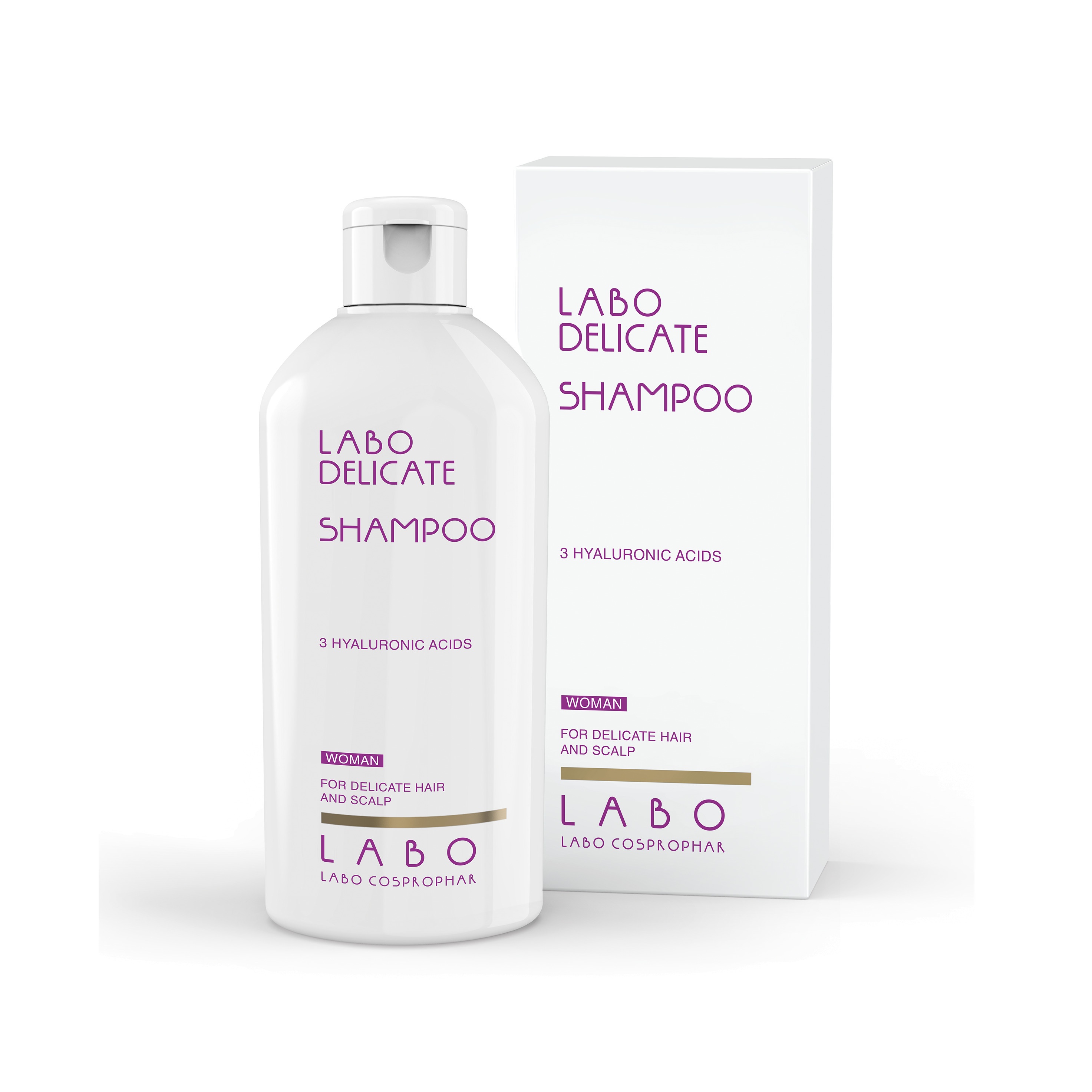 Шампунь для чувствительной кожи головы для женщин Delicate Shampoo 3HA  купить в VISAGEHALL