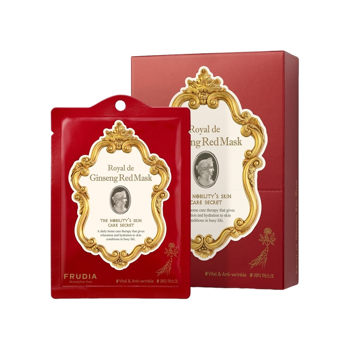 Маска омолаживающая с красным женьшенем Roya de Ginseng купить в VISAGEHALL