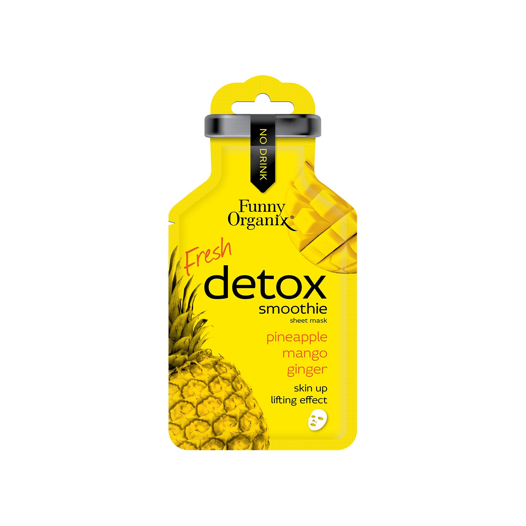 Подтягивающая тканевая маска для лица Fresh Detox Smoothie купить в VISAGEHALL