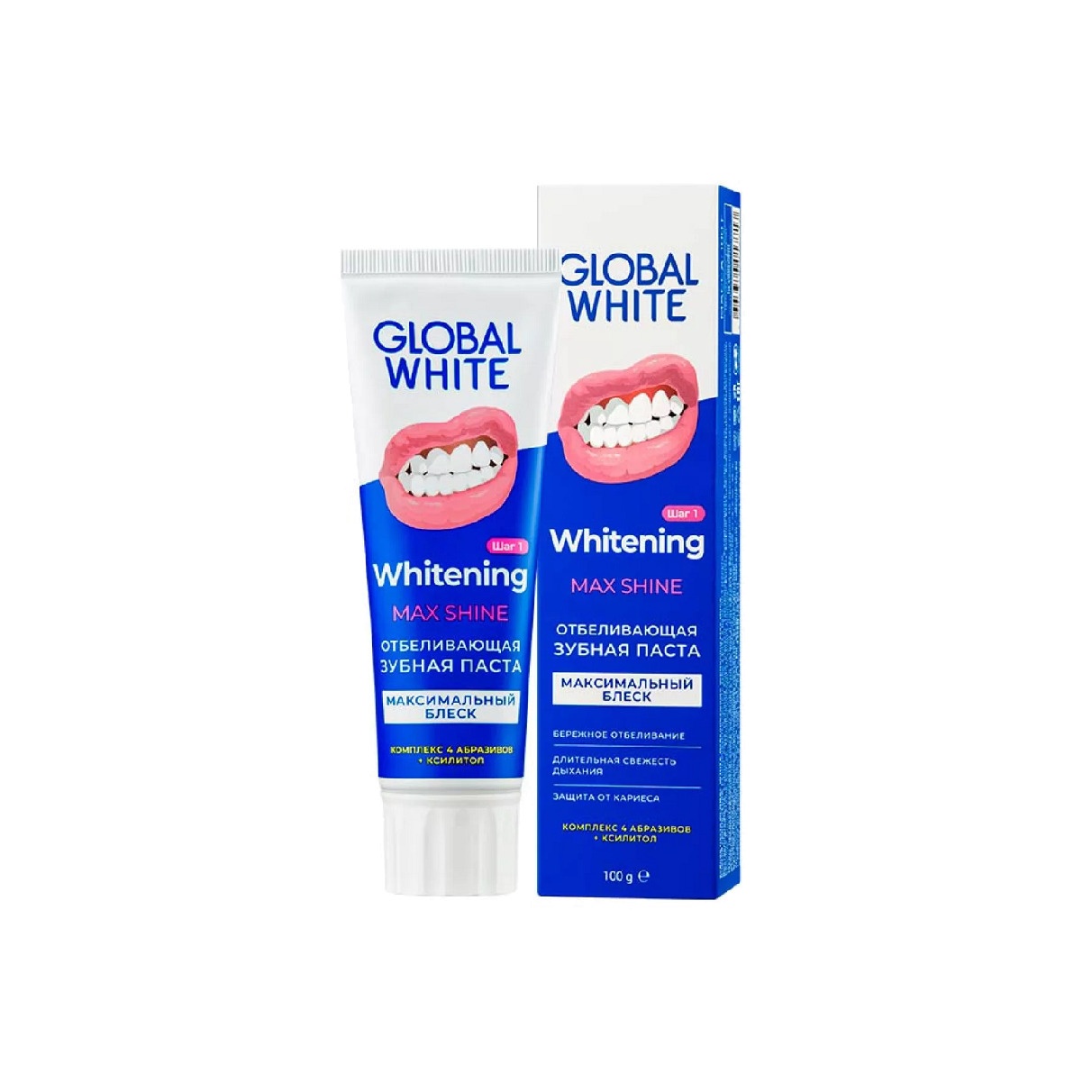 Зубная паста отбеливающая Max Shine купить в VISAGEHALL
