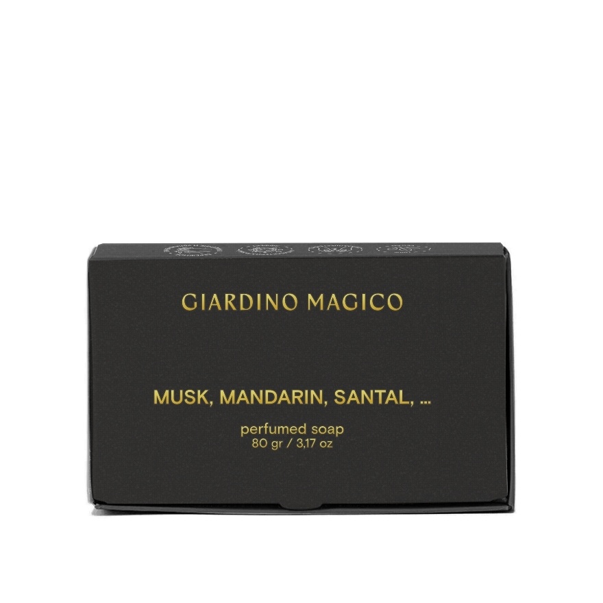 Мыло парфюмированное Musk, mandarin, santal купить в VISAGEHALL
