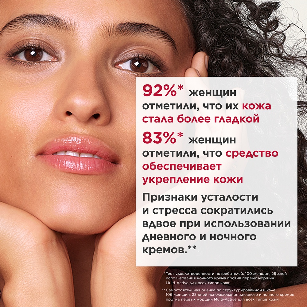 Крем ночной обновляющий против первых возрастных изменений для всех типов кожи Multi-Active 