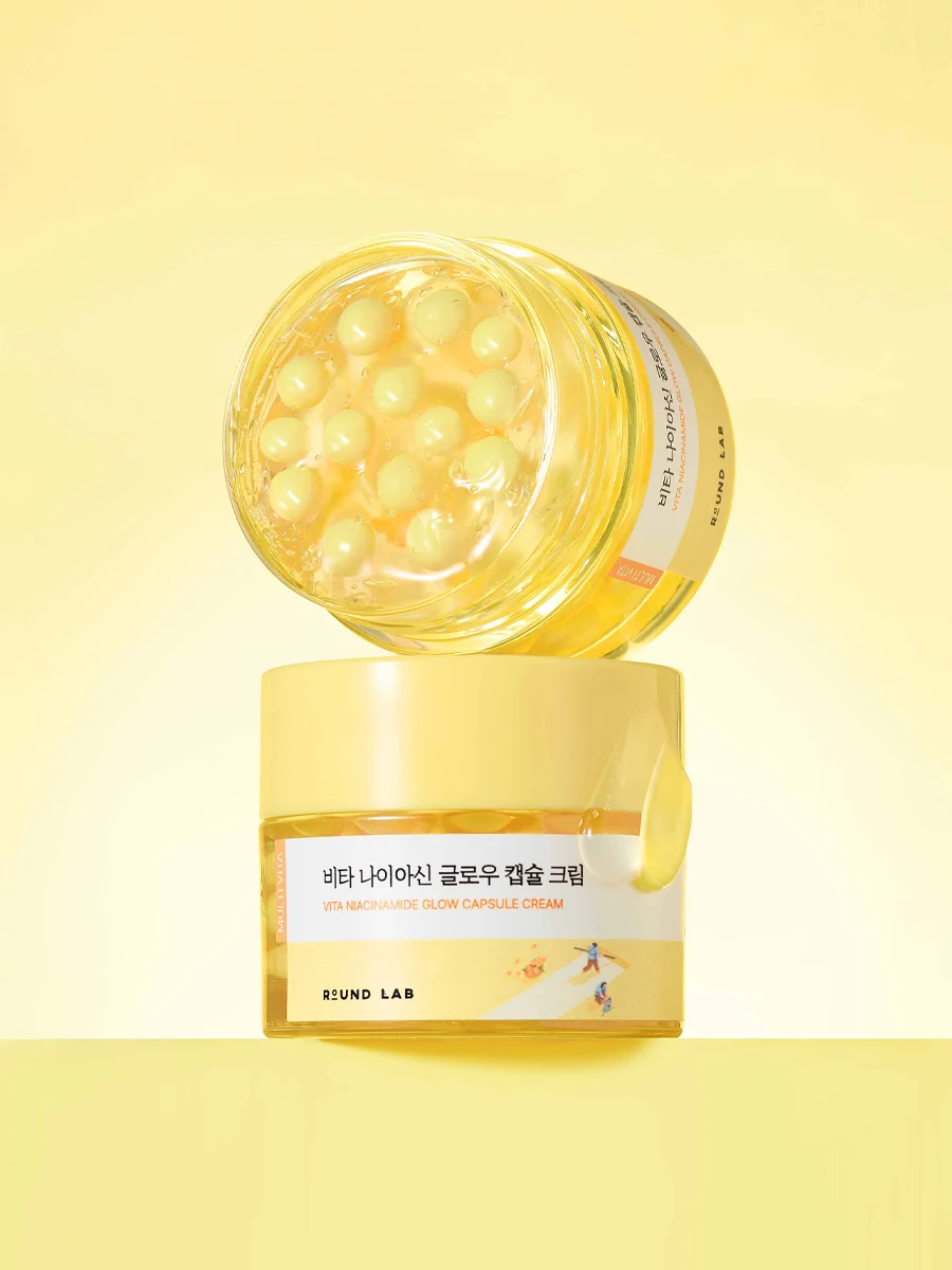 Капсульный крем с ниацинамидом Vita Niacinamide Glow Capsule Cream купить в VISAGEHALL