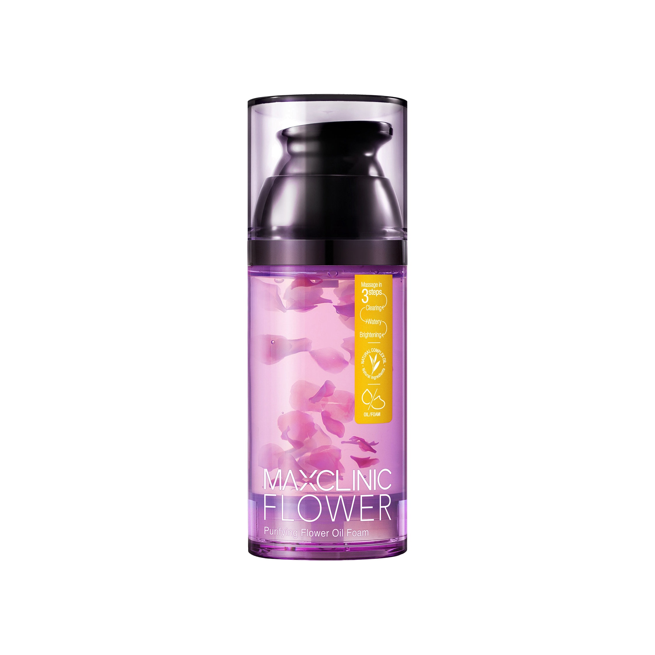 Масло-пенка гидрофильное для умывания с 15 экстрактами цветов Flower Oil Foam 110мл купить в VISAGEHALL