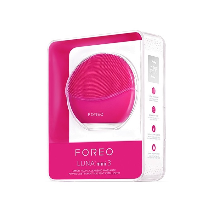 Щеточка для очищения лица Luna Mini 3 Fuchsia купить в VISAGEHALL