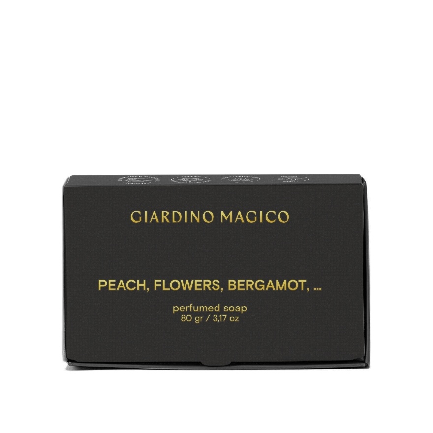 Мыло парфюмированное Peach, flowers, bergamot
