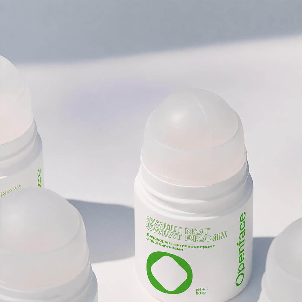 Дезодорант-антиперспирант с постбиотиками Sweet Not Sweat Biome