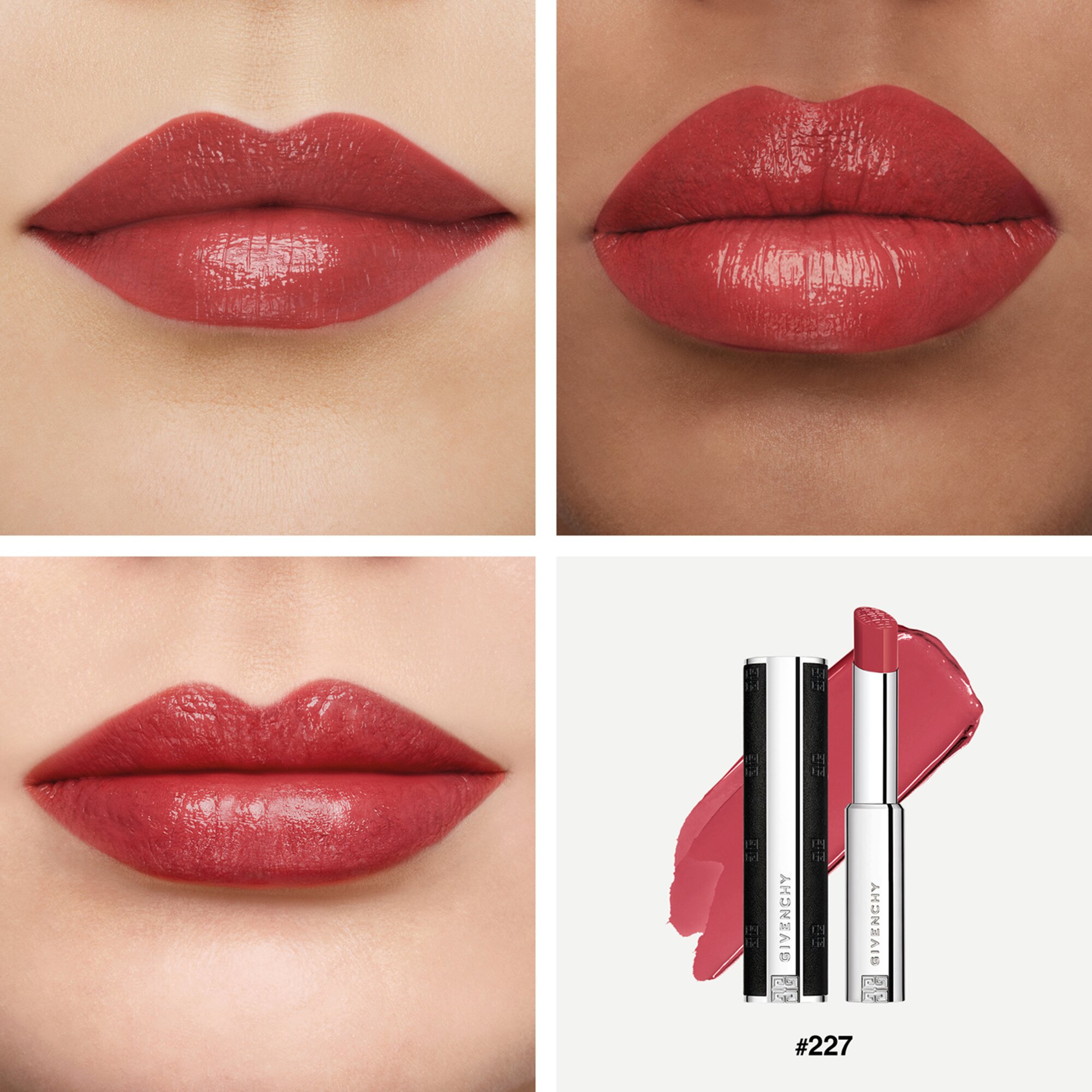 Помада для губ увлажняющая сияющая Le Rouge Interdit Satin