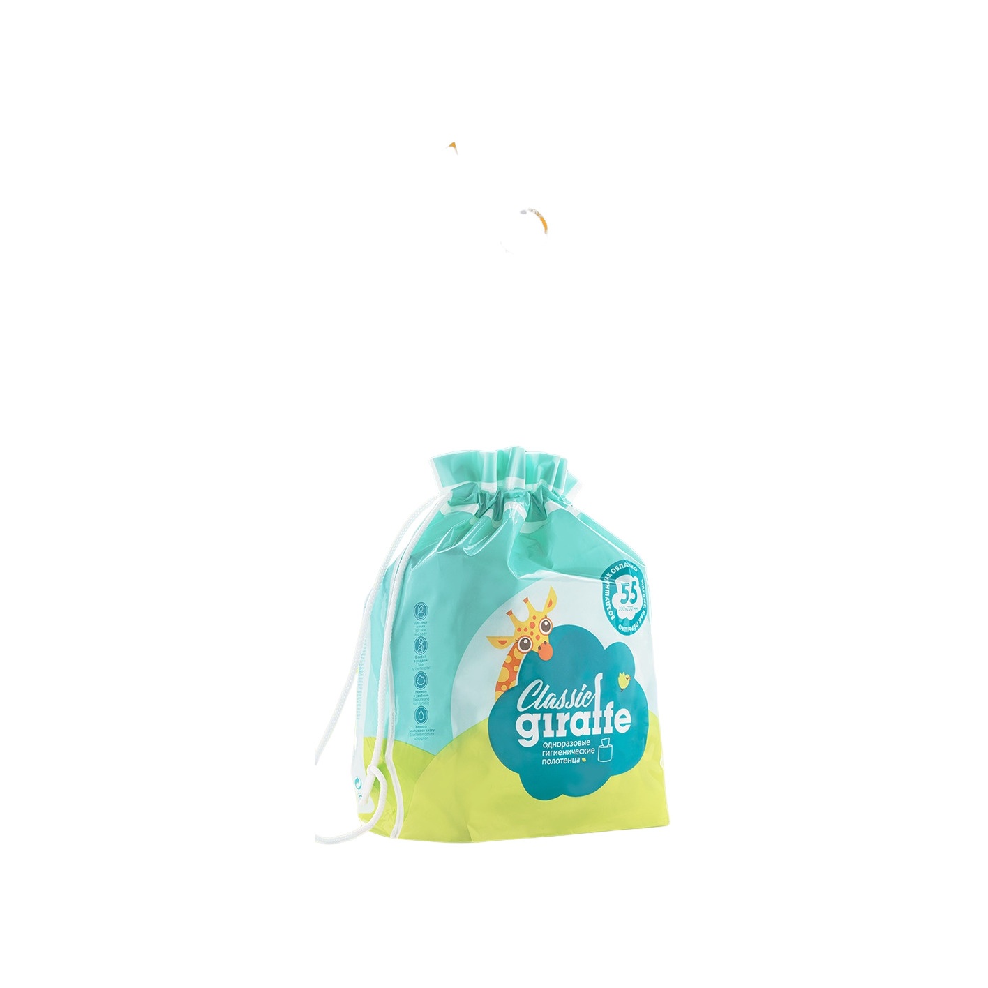 Полотенца одноразовые гигиенические Giraffe Classic купить в VISAGEHALL