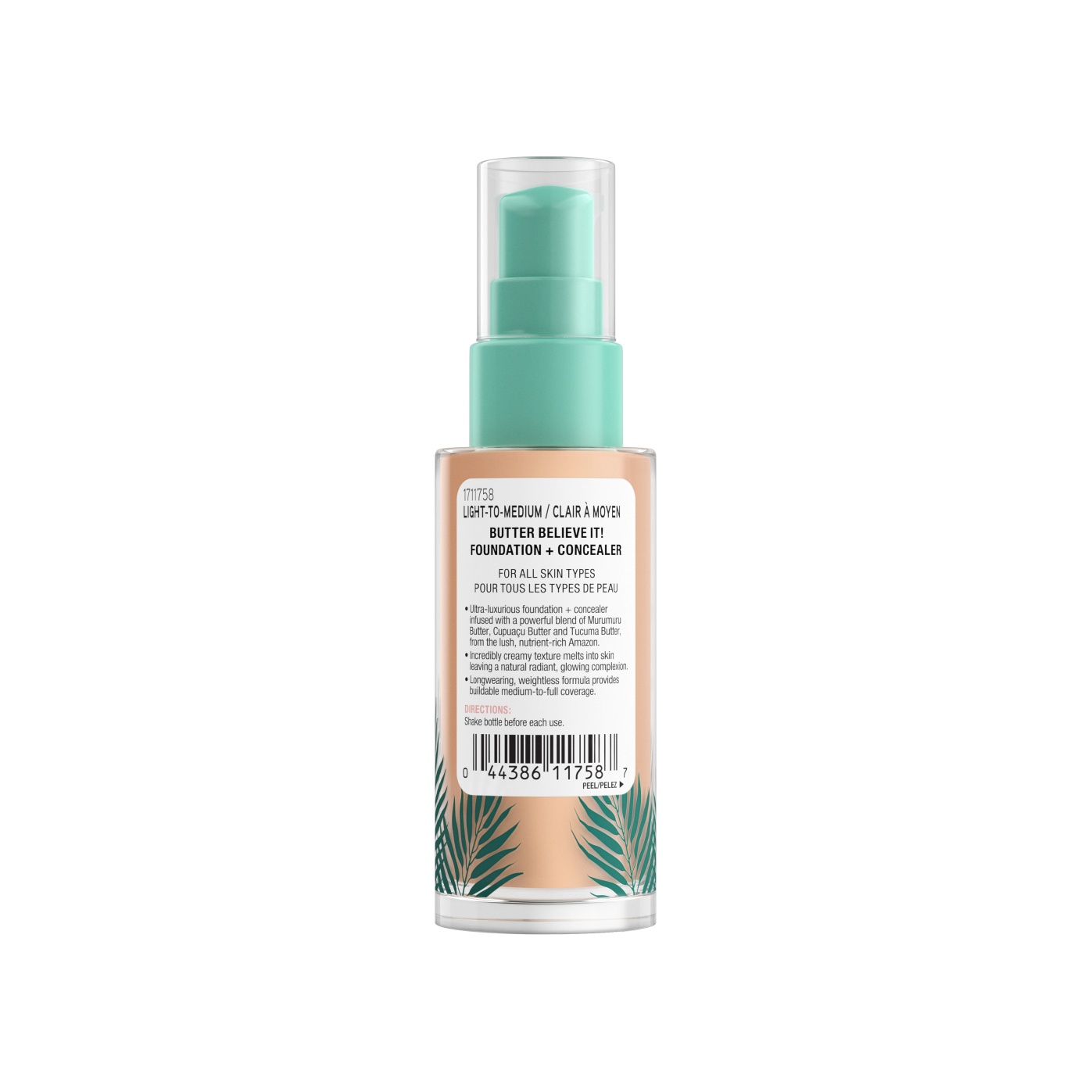 Тональный крем-корректор Butter Believe It! Foundation+Concealer