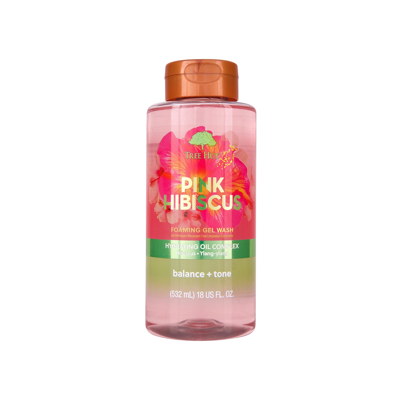 Гель для душа с ароматом гибискуса Pink Hibiscus купить в VISAGEHALL