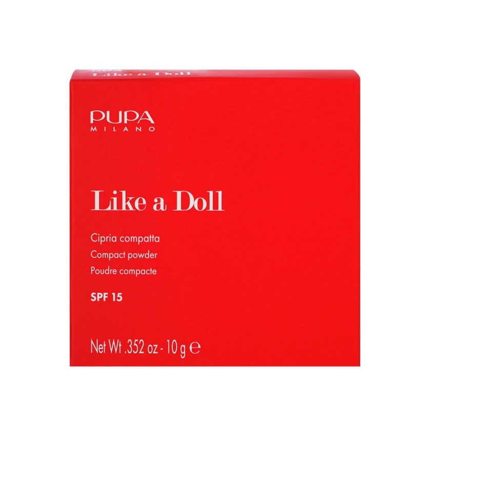 Пудра компактная легкая Like a Doll SPF15