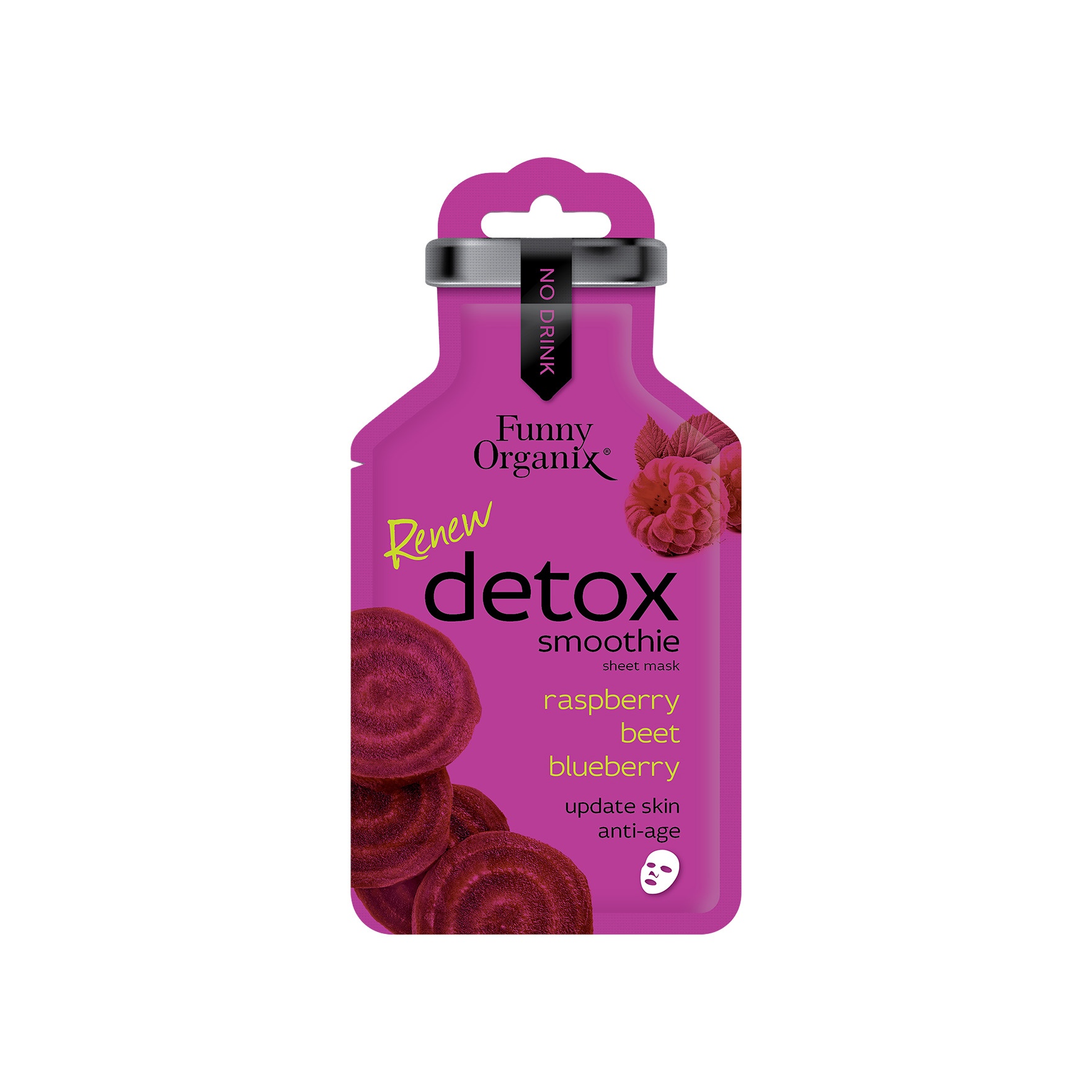 Антивозрастная тканевая маска для лица Renew Detox Smoothie купить в VISAGEHALL