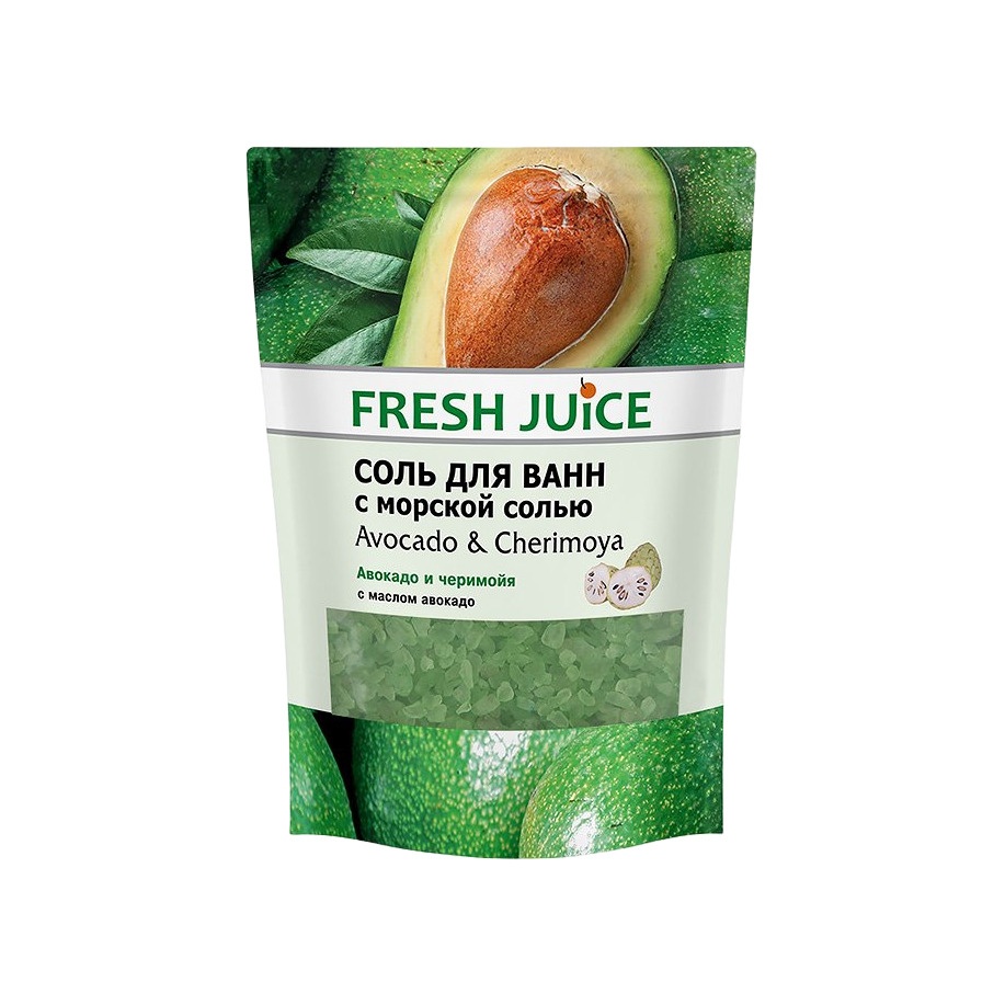 Соль для ванн Avocado & Cherimoya 500мл купить в VISAGEHALL