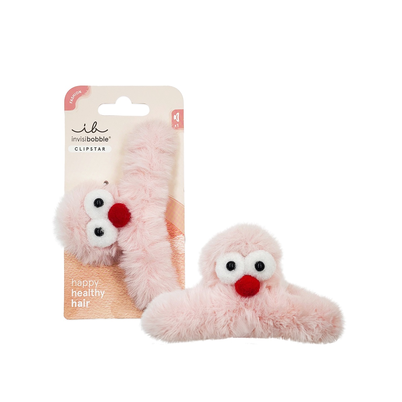 Заколка-крабик Clipstar Flufftastic купить в VISAGEHALL