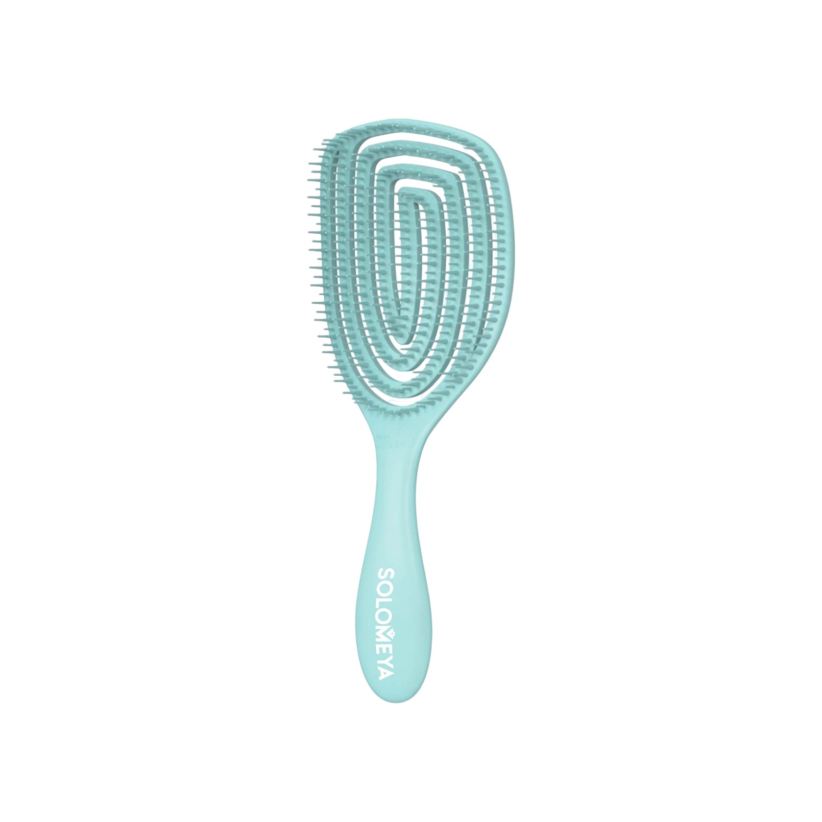 Расческа для сухих и влажных волос Wet Detangler Brush Oval Jasmine купить в VISAGEHALL