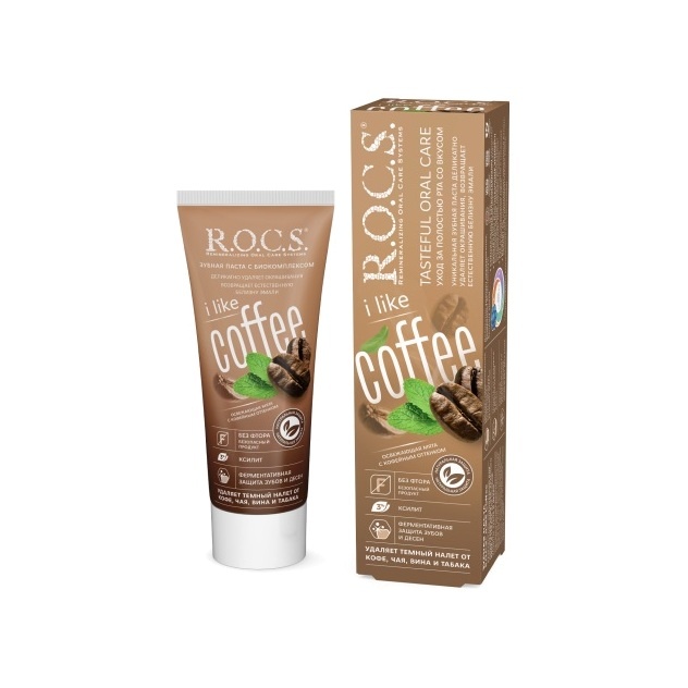 Зубная паста iLike Coffee R.O.C.S.