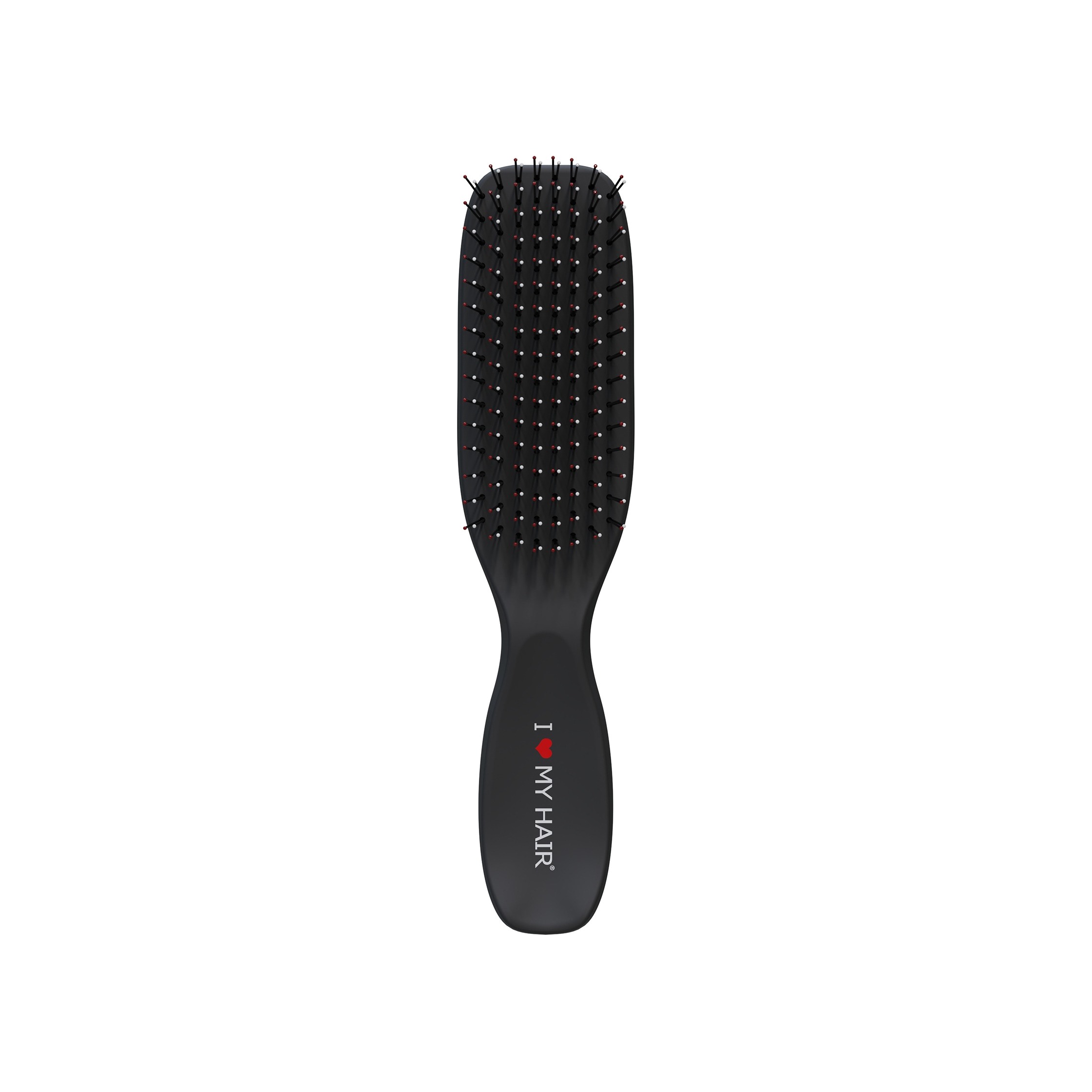 Расческа для волос черная матовая Spider Soft 1503 S купить в VISAGEHALL