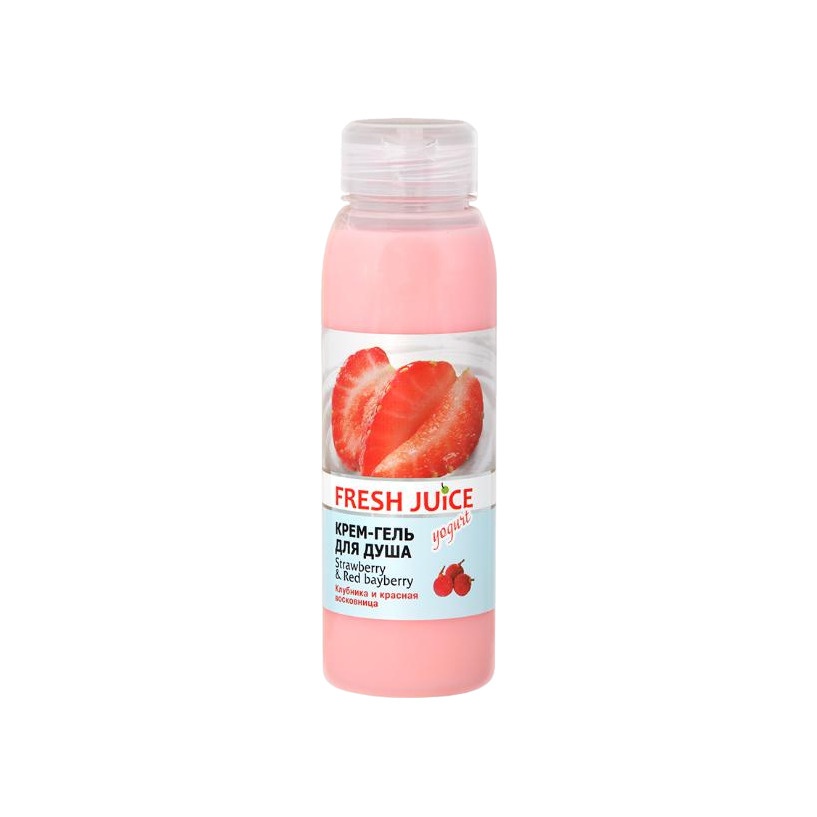 Крем-гель для душа Strawberry & Red Bayberry 300мл