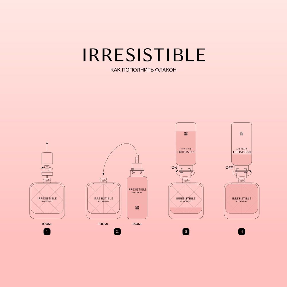 Irresistible Парфюмерная вода refilable купить в VISAGEHALL