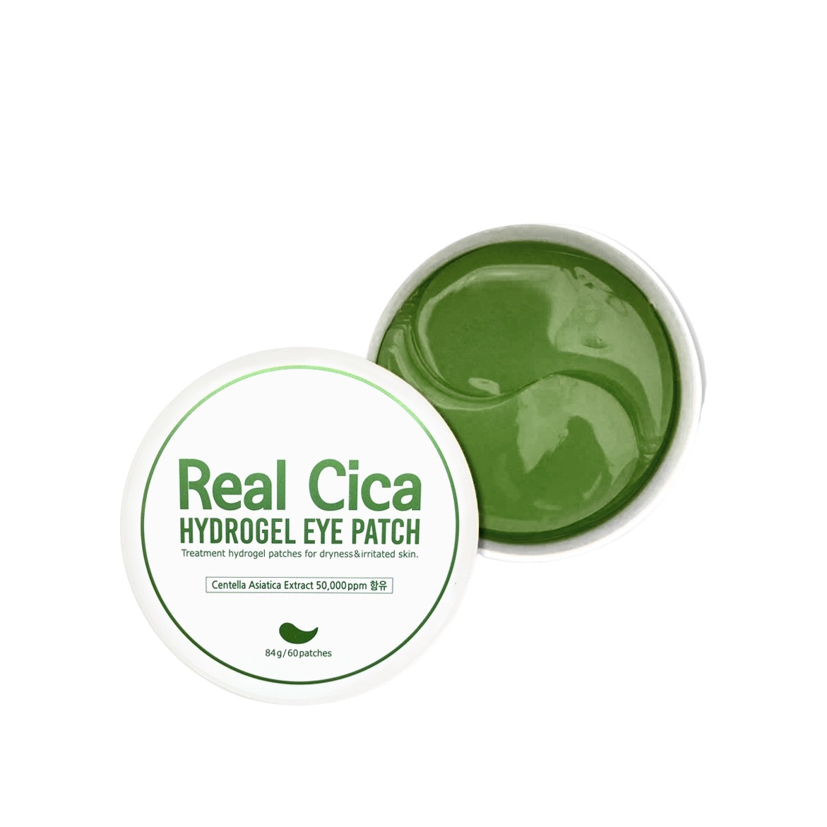 Патчи гидрогелевые с центеллой против отечности и темных кругов Real Cica купить в VISAGEHALL