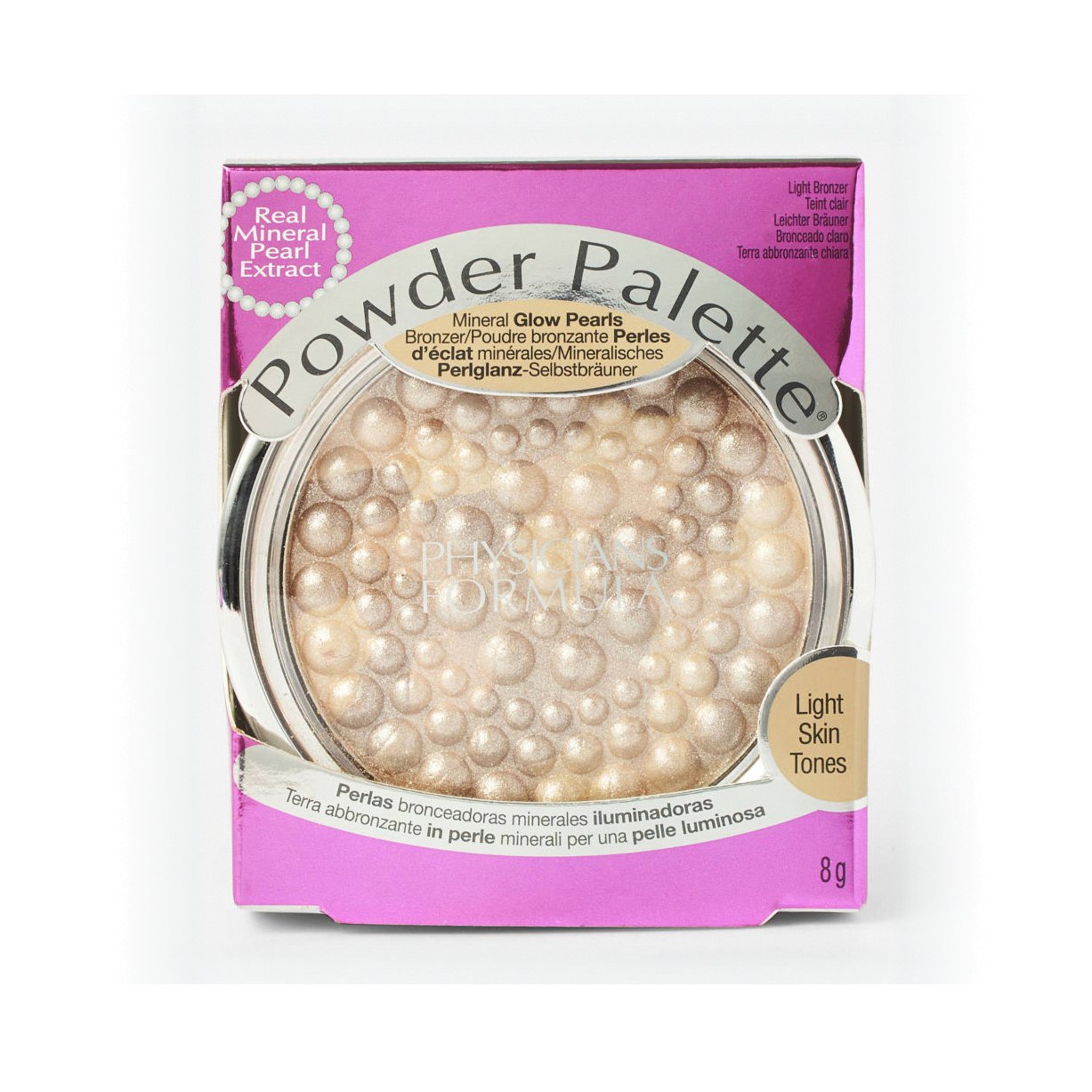 Хайлайтер-бронзер Powder Palette Mineral Glow Pearls Bronzer