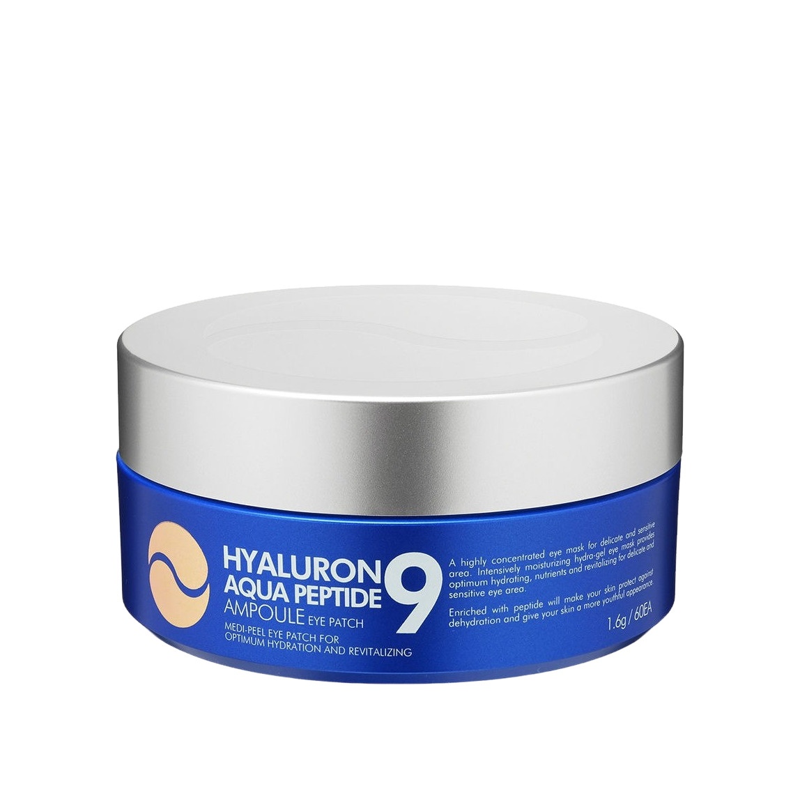 Патчи глубокого увлажнения с пептидами Hyaluron Aqua Peptide 9 Ampoule Eye Patch купить в VISAGEHALL
