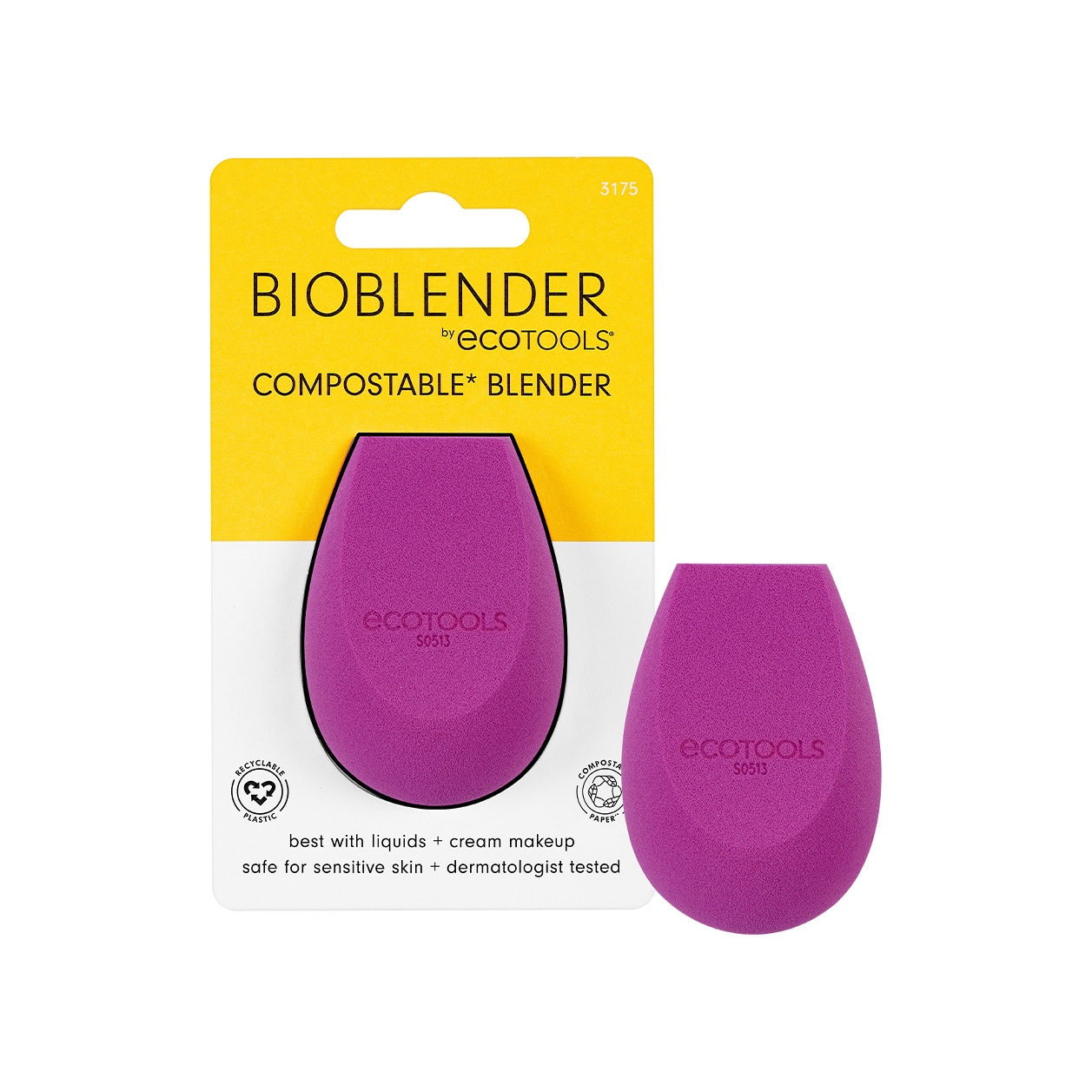 Спонж для макияжа Bioblender Makeup Sponge купить в VISAGEHALL