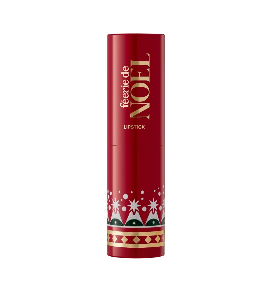Помада кремовая с сияющим напылением Feerie de Noel