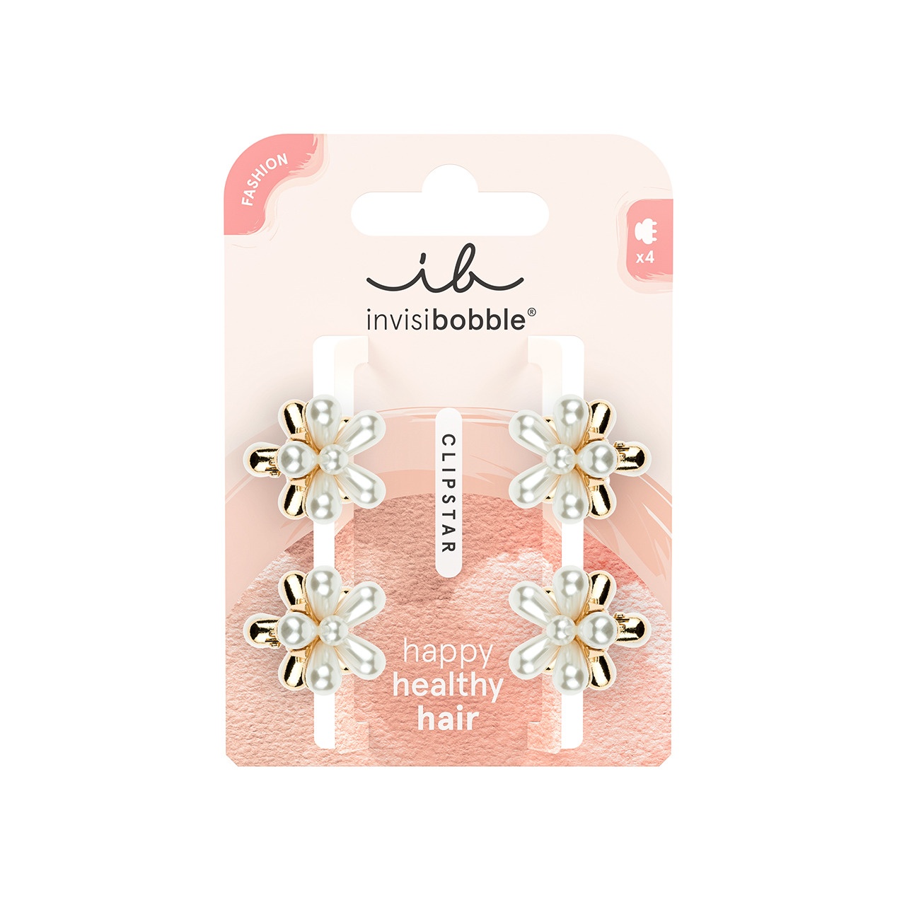 Заколки-крабики Clipstar Pearly Flower купить в VISAGEHALL