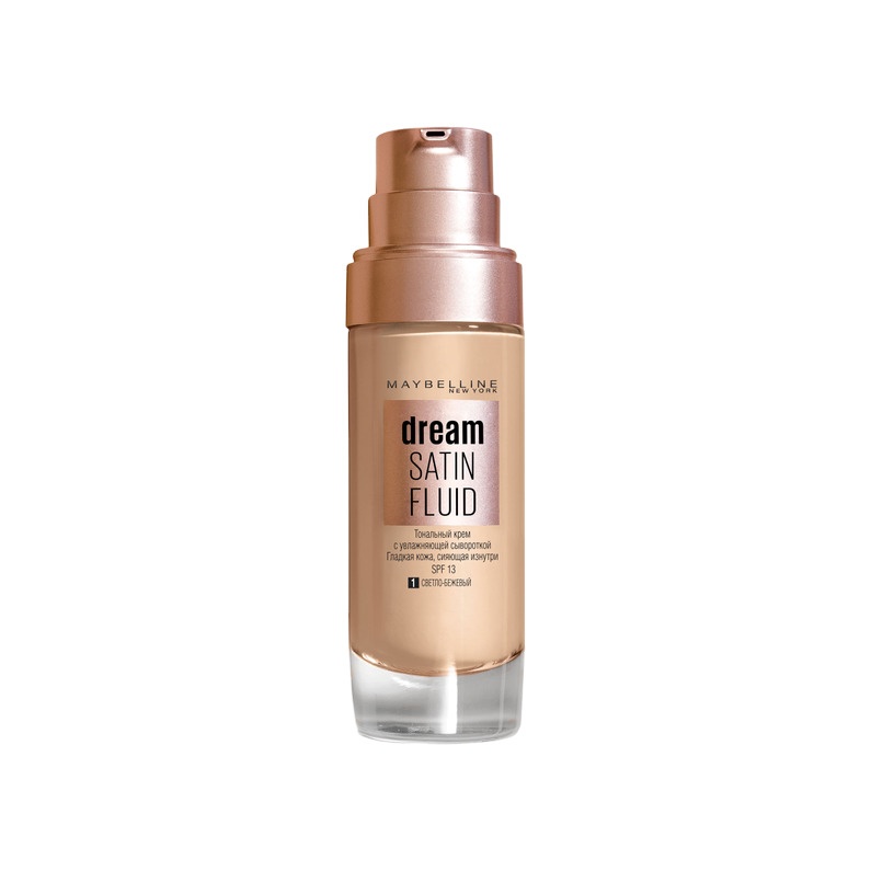 Тональный крем-флюид для лица Dream Satin Fluid