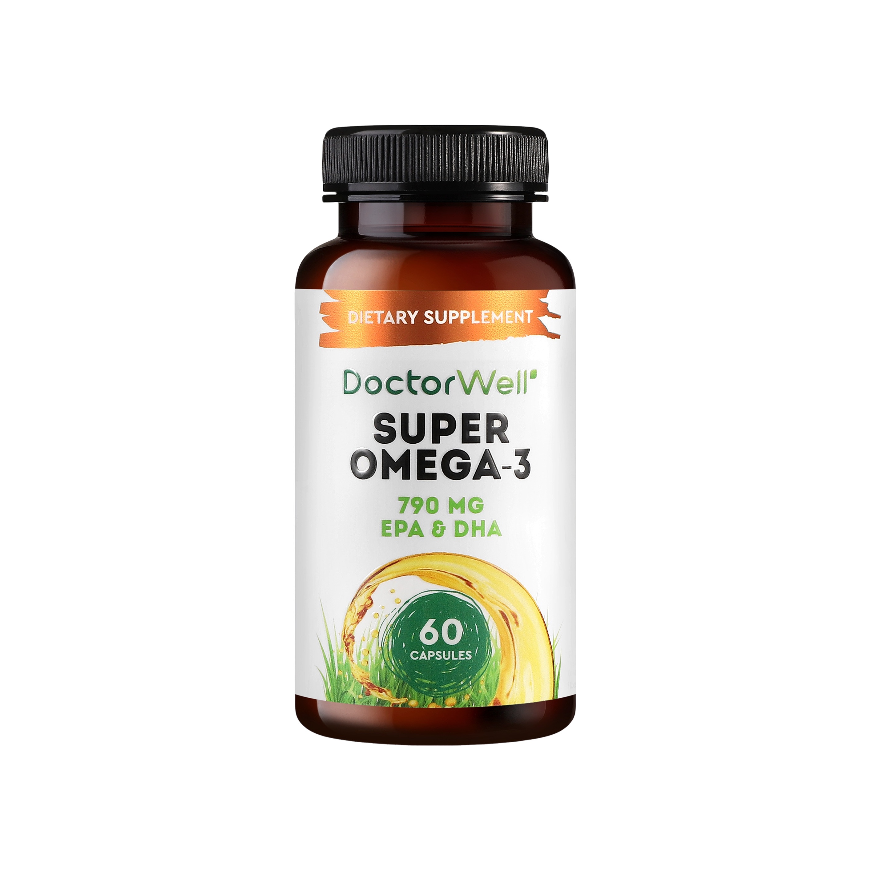 Рыбий жир для взрослых Исландский Super Omega-3 купить в VISAGEHALL