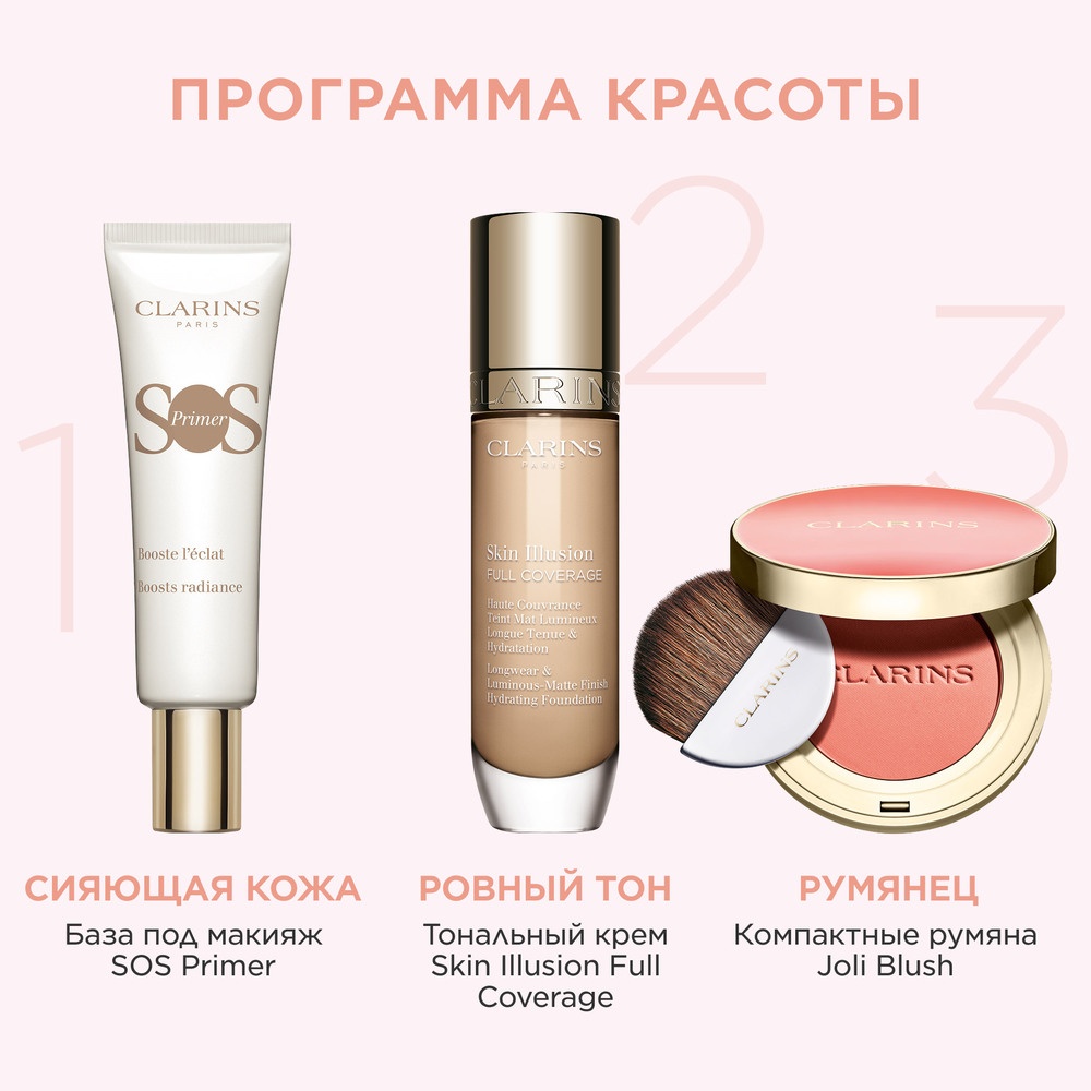 Румяна для лица компактные Joli Blush