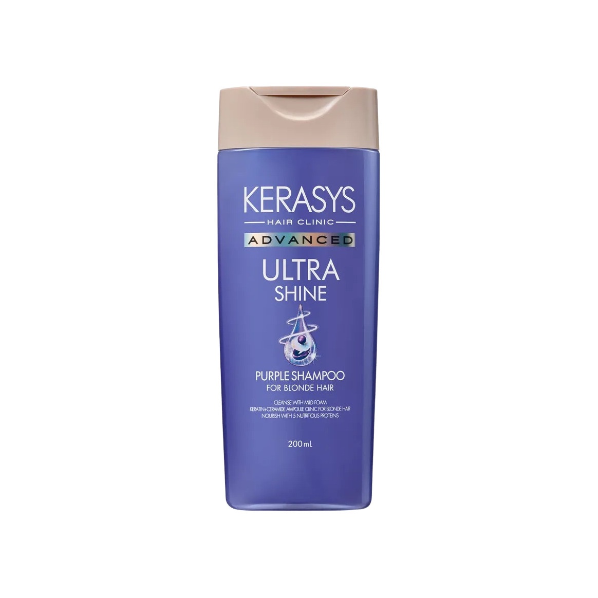 Шампунь ампульный с церамидами Идеальный блонд Kerasys Advanced купить в VISAGEHALL