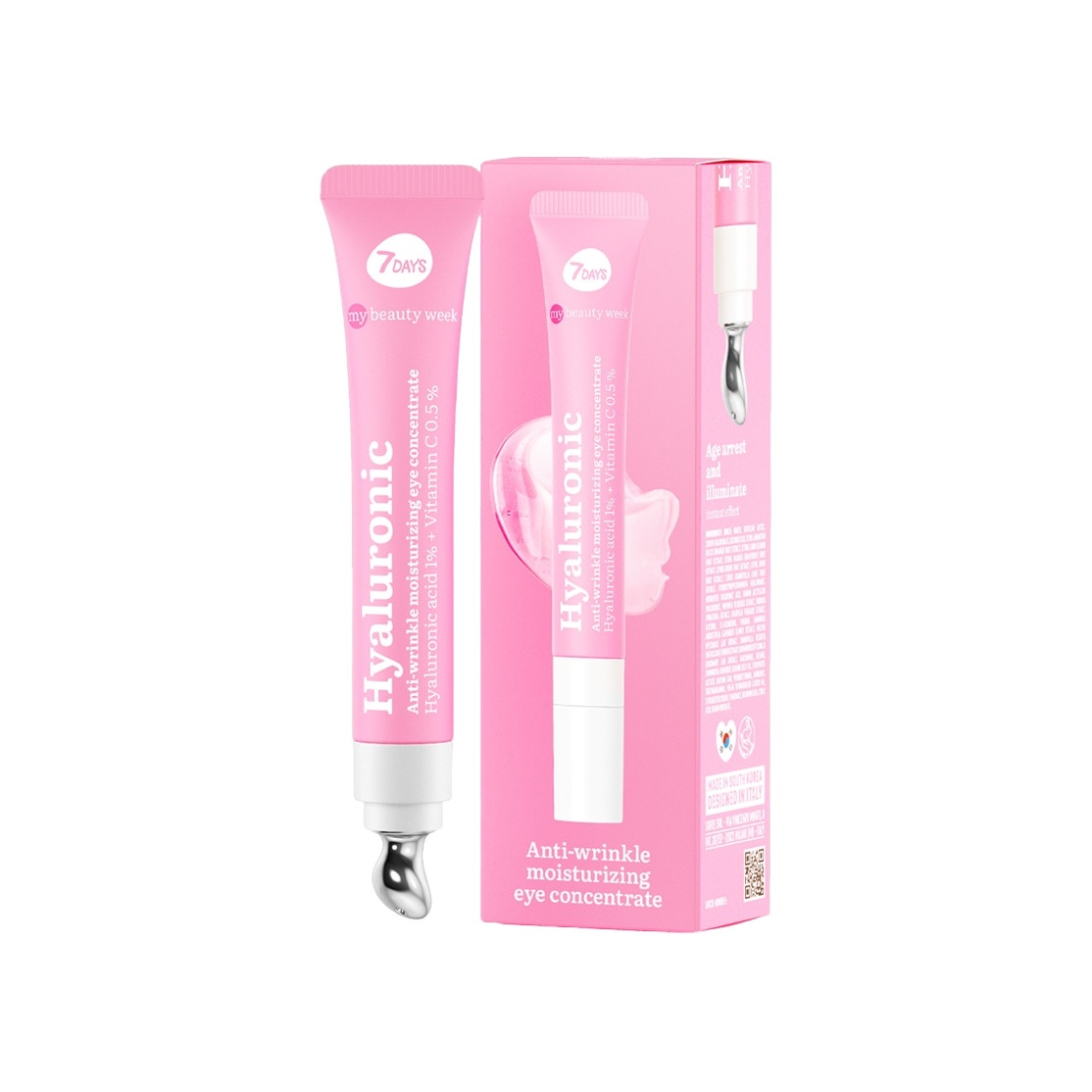 Гель-концентрат для области вокруг глаз увлажняющий аnti-age Hyaluronic My Beauty Week купить в VISAGEHALL