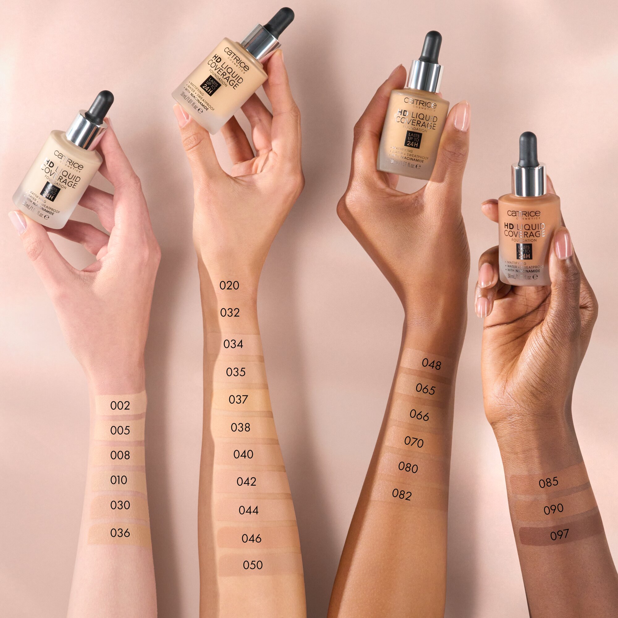 Тональный крем HD Liquid Coverage Foundation