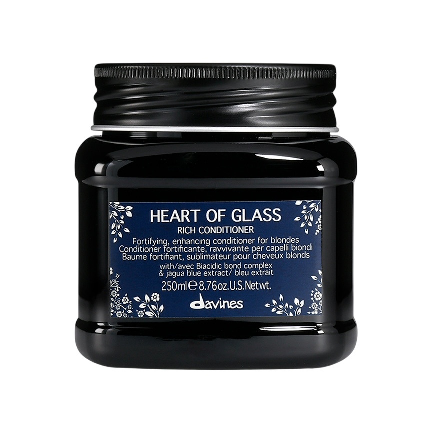Кондиционер питательный для защиты и сияния волос блонд Heart Of Glass