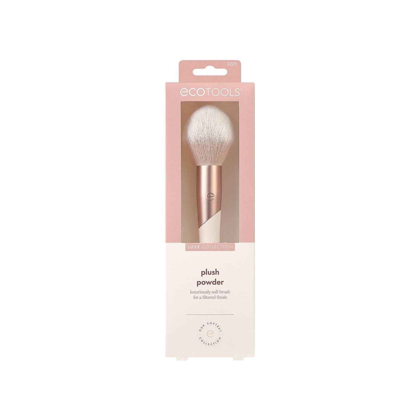Кисть для пудры EcoTools Luxe Plush Powder  купить в VISAGEHALL