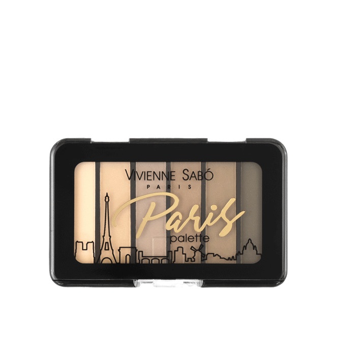 Палетка теней для век Palette D'ombres a Paupieres Mini Paris 01  купить в VISAGEHALL