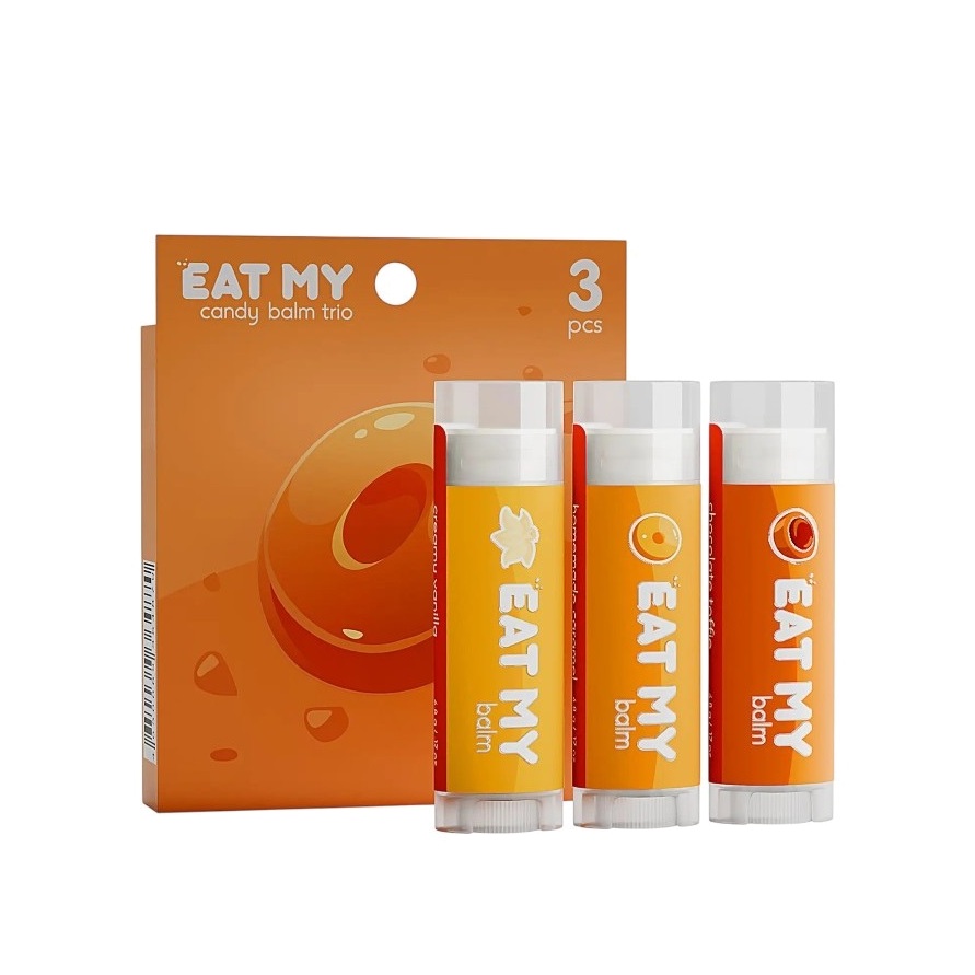 Набор бальзамов для губ Сливочные карамельки купить в VISAGEHALL