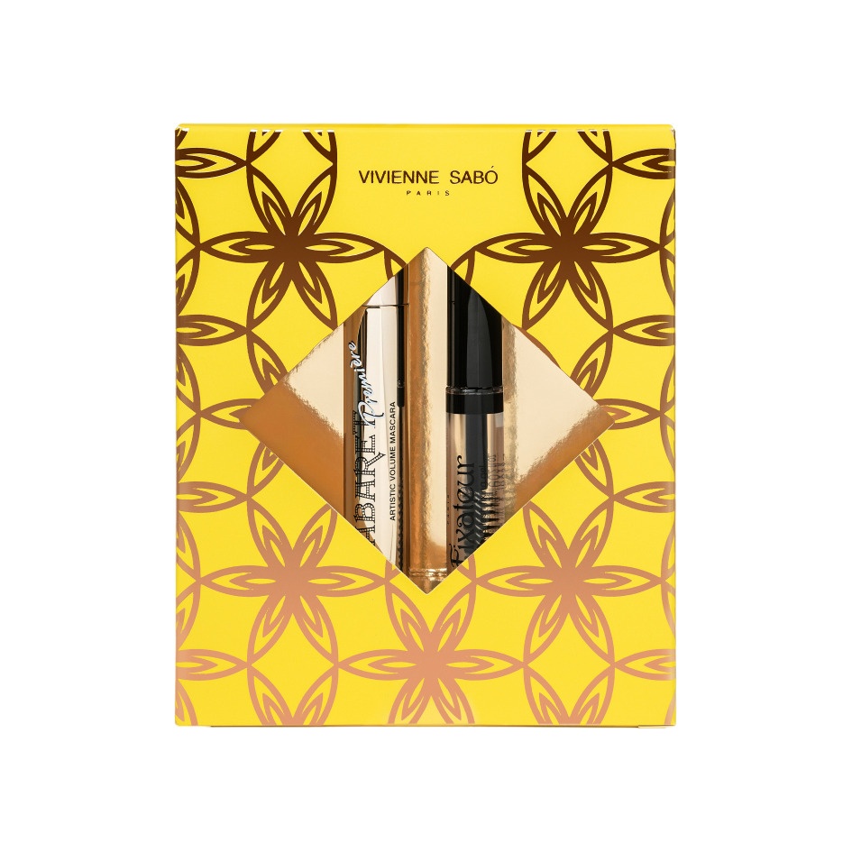 Подарочный набор (тушь Cabaret premiere + гель для бровей Fixateur 02)