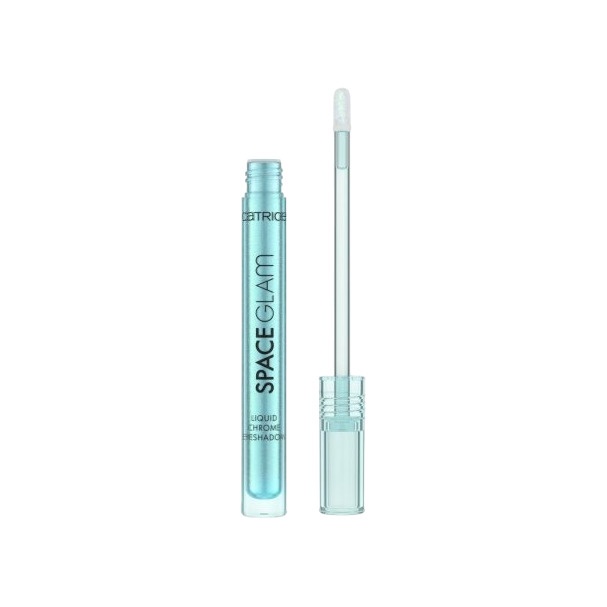 Тени для век жидкие Space Glam Liquid Chrome Eyeshadow Catrice купить в VISAGEHALL