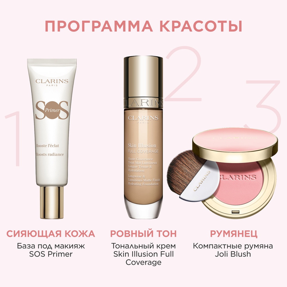 Румяна для лица компактные Joli Blush