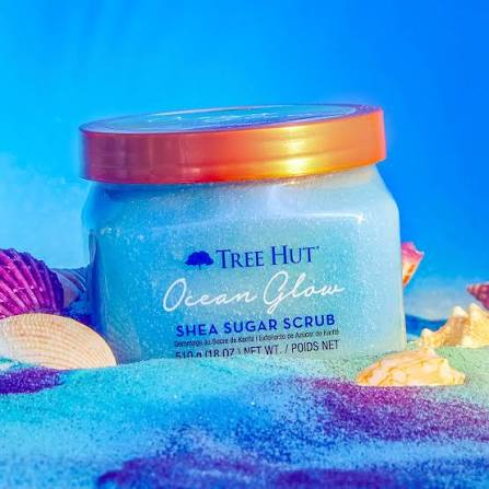 Скраб сахарный для тела с шиммером Ocean Glow