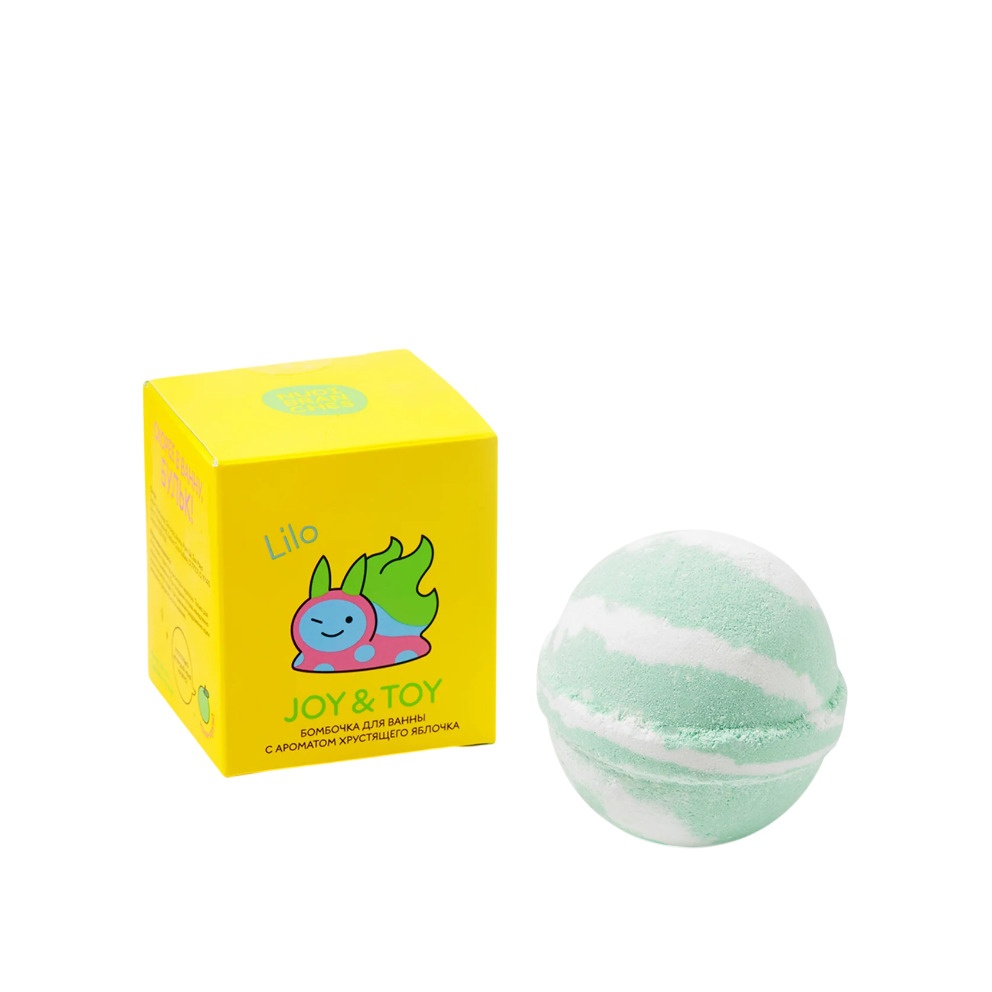 Бомбочка для ванны Хрустящее яблочко