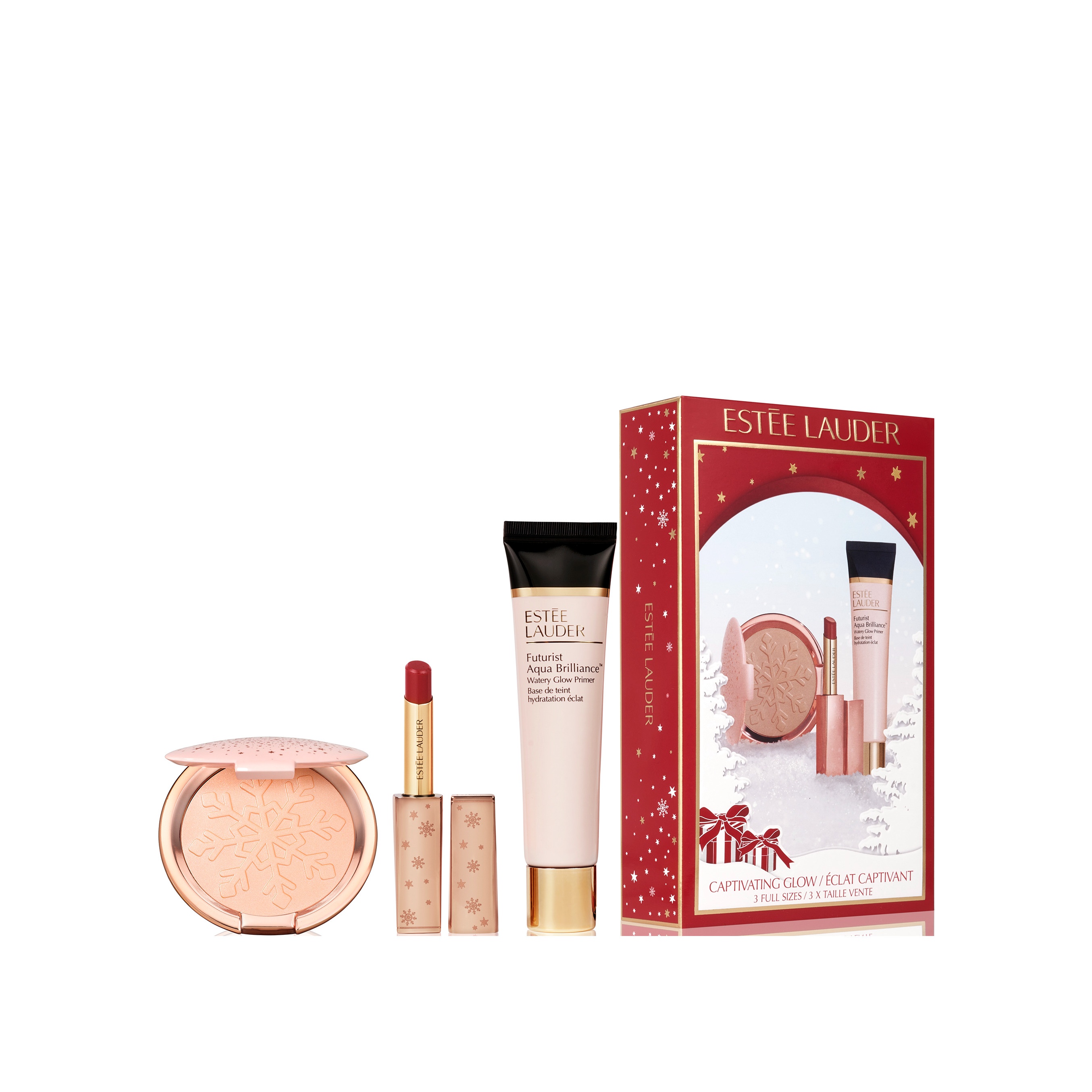 Набор декоративной косметики Captivating Glow 3PCS купить в VISAGEHALL