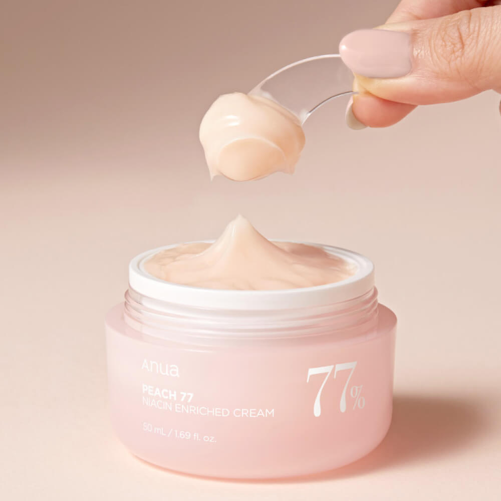 Крем-пудинг интенсивный для гладкой и сияющей кожи Peach Niacin 77 Enriched Cream  купить в VISAGEHALL